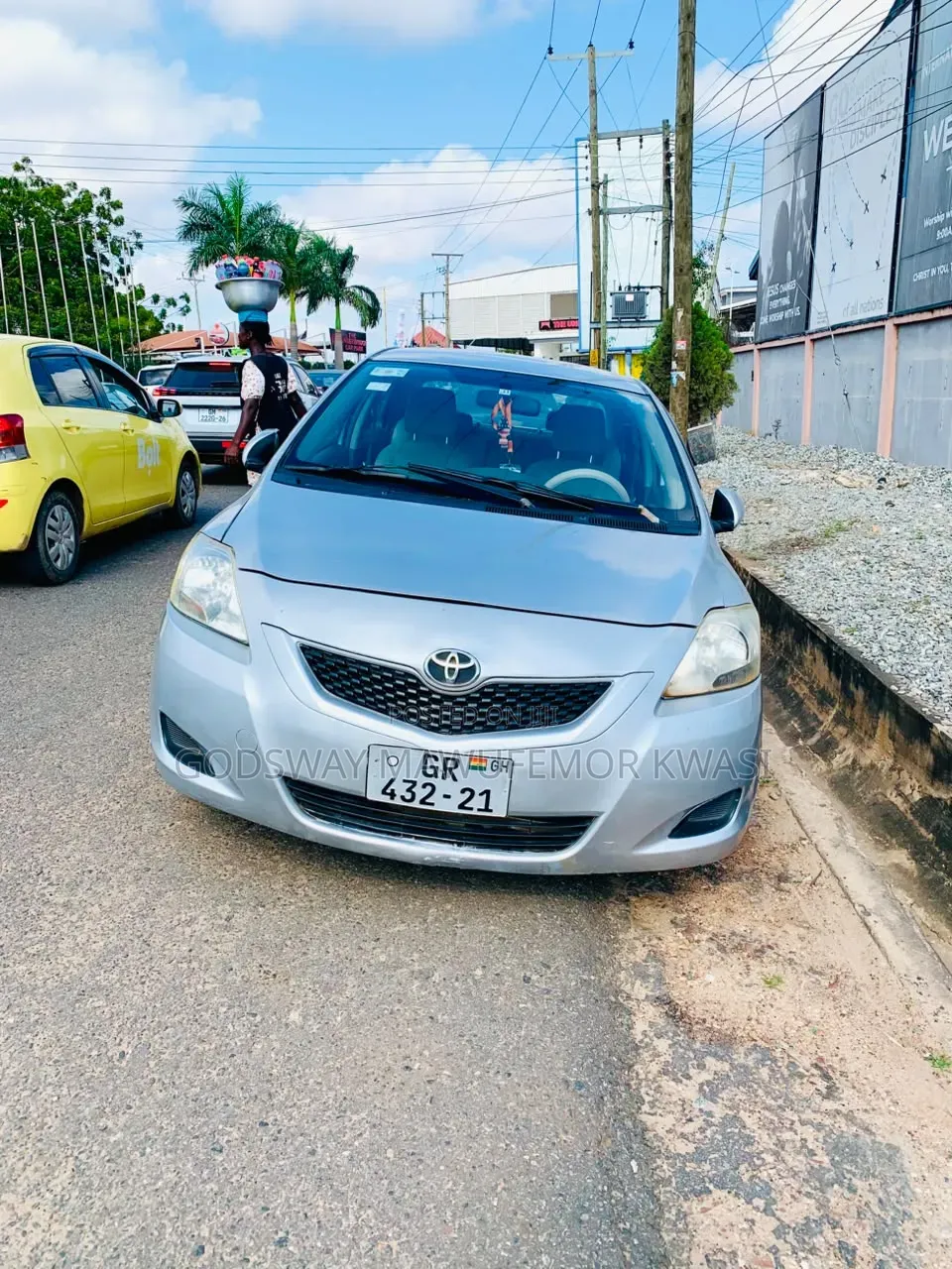 Toyota Belta 2009 Silver