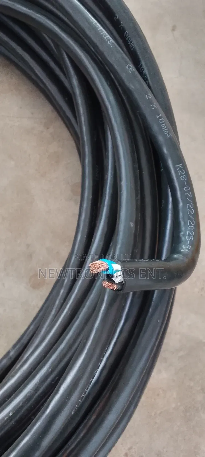 DC Solar Cable 10mm ×2, 6mm ×2
