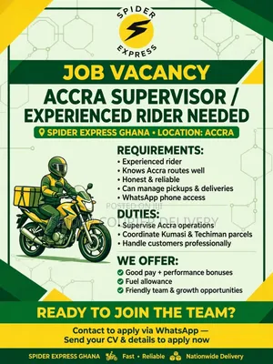 Experienced Delivery Rider