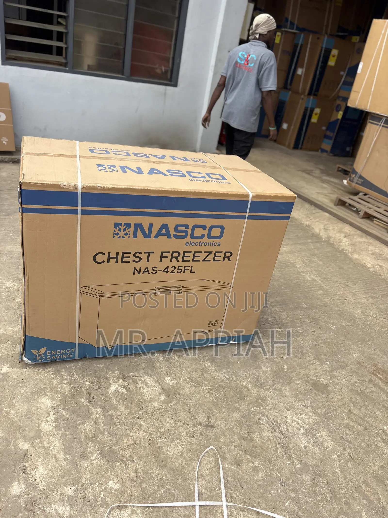 Choose Classic Nasco Single Door Chest Freezer(400L)Nas475fl