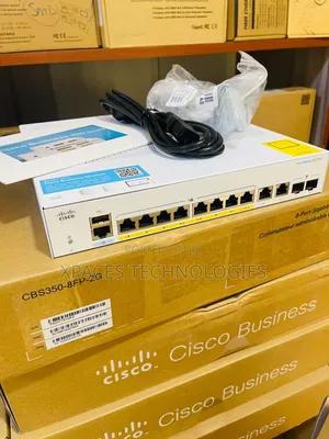 Cisco CBS350-8FP-2G 8port Gigabit PoE+ Managed Switch 120W 2xSFP Combo