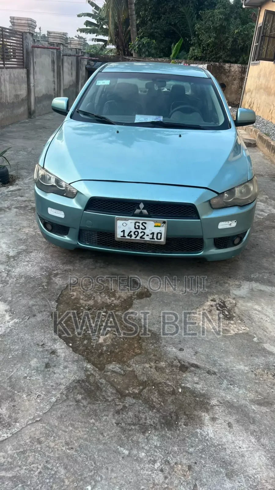 Mitsubishi Lancer 2010 Green