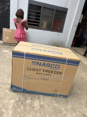 Choose Durable Nasco Single Door Chest Freezer(Nas475fl) Black 