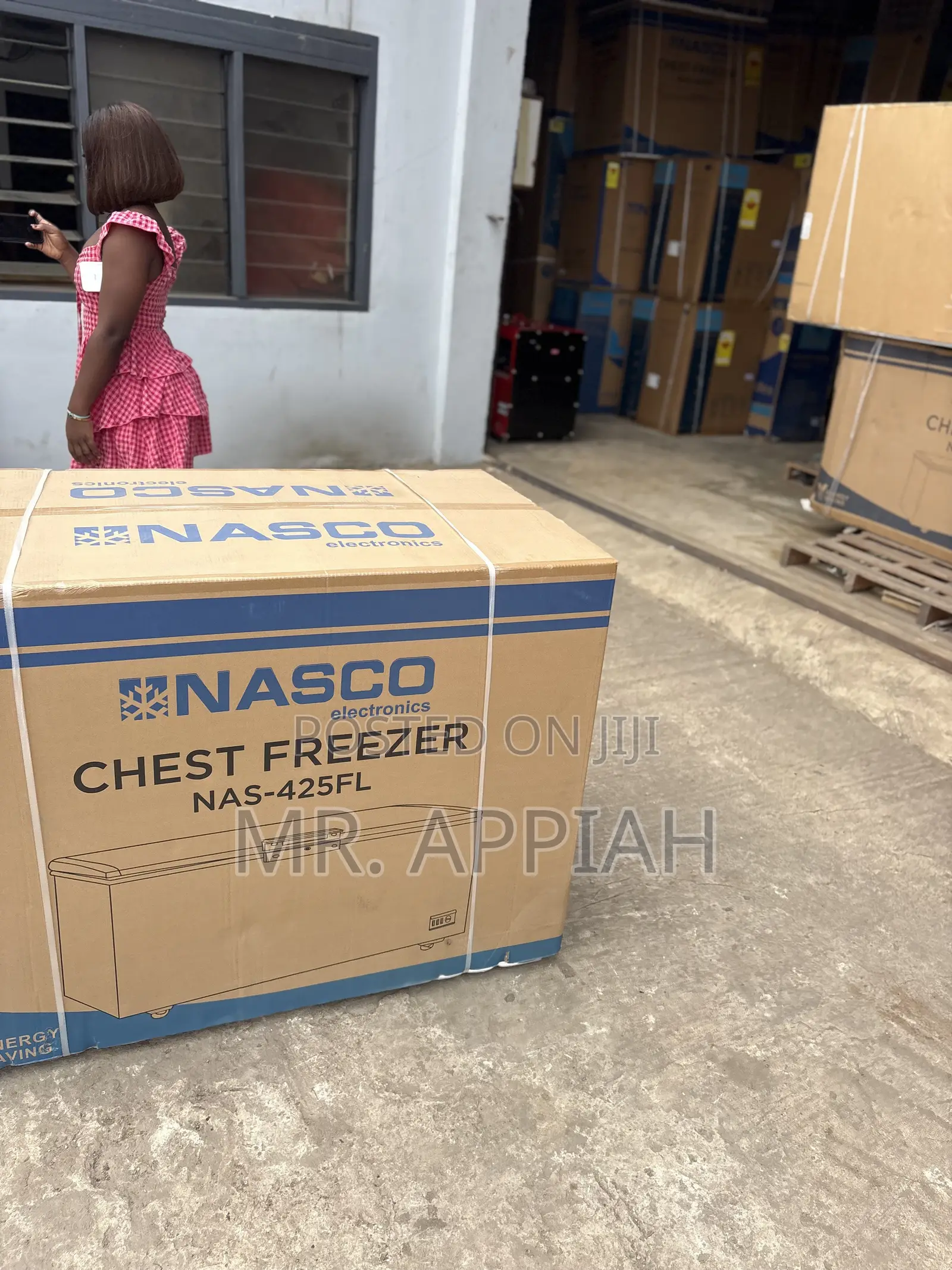 Choose Durable Nasco Single Door Chest Freezer(Nas475fl) Black 