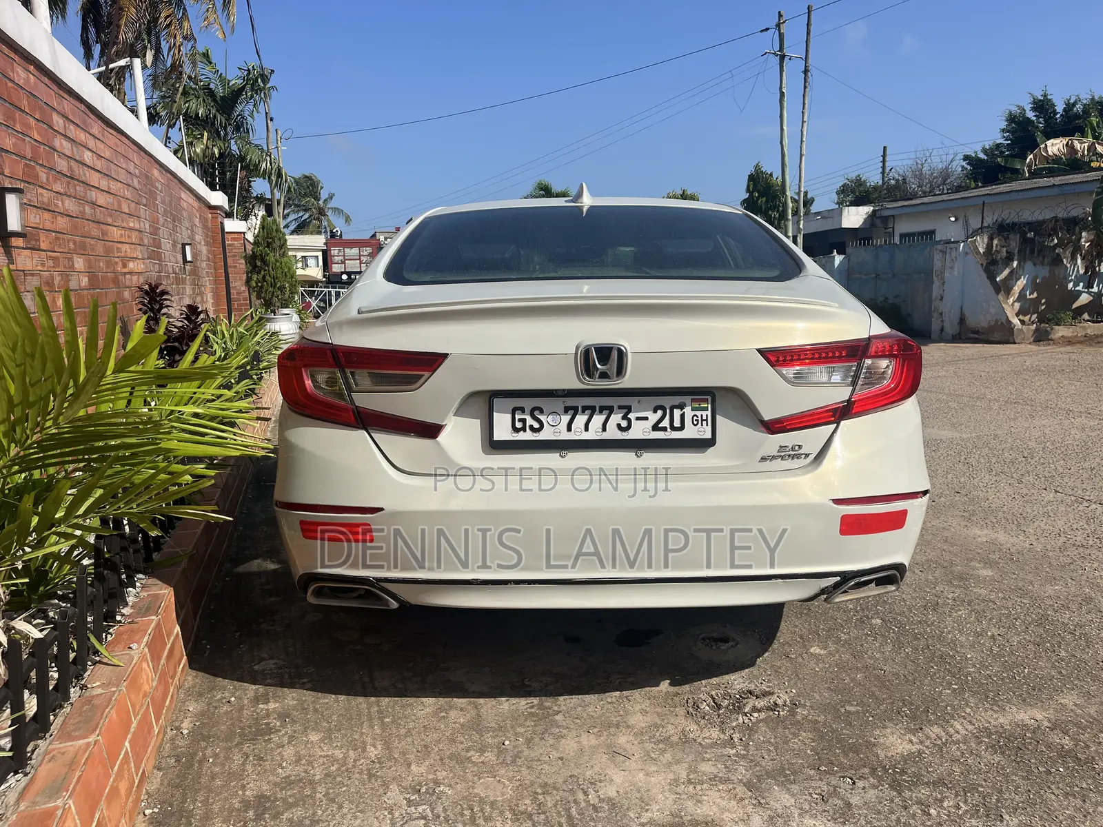 Honda Accord 2018 Off white