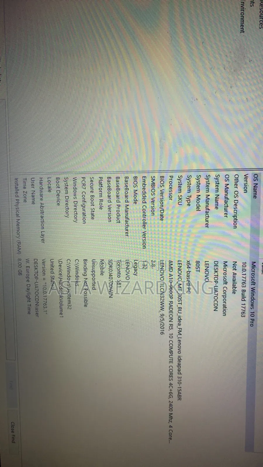 Laptop Lenovo IdeaPad 310 8GB AMD A10 HDD 320GB
