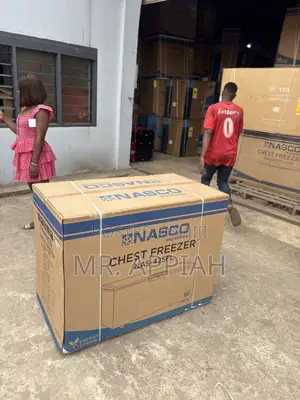 Extremely Quality Nasco 400L 1 Door Freezer(Nas475fl) Black