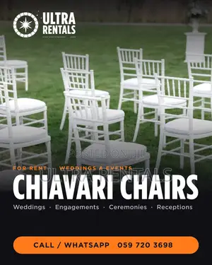 Plastic Chairs Rentals