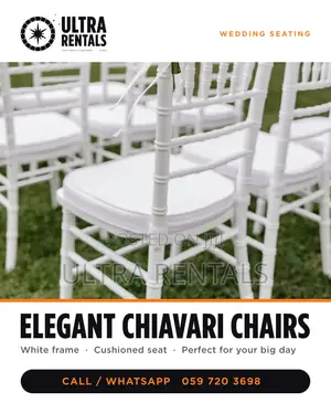 Plastic Chairs Rentals