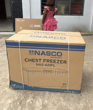 Extremely Unique Nasco Single Door Chest Freezer(Black)400L