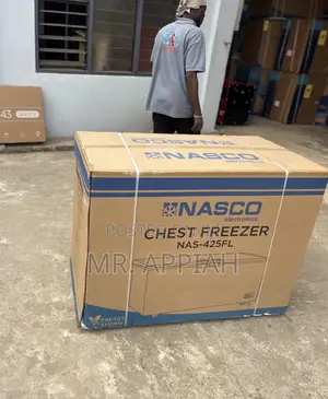 Extremely Unique Nasco Single Door Chest Freezer(Black)400L