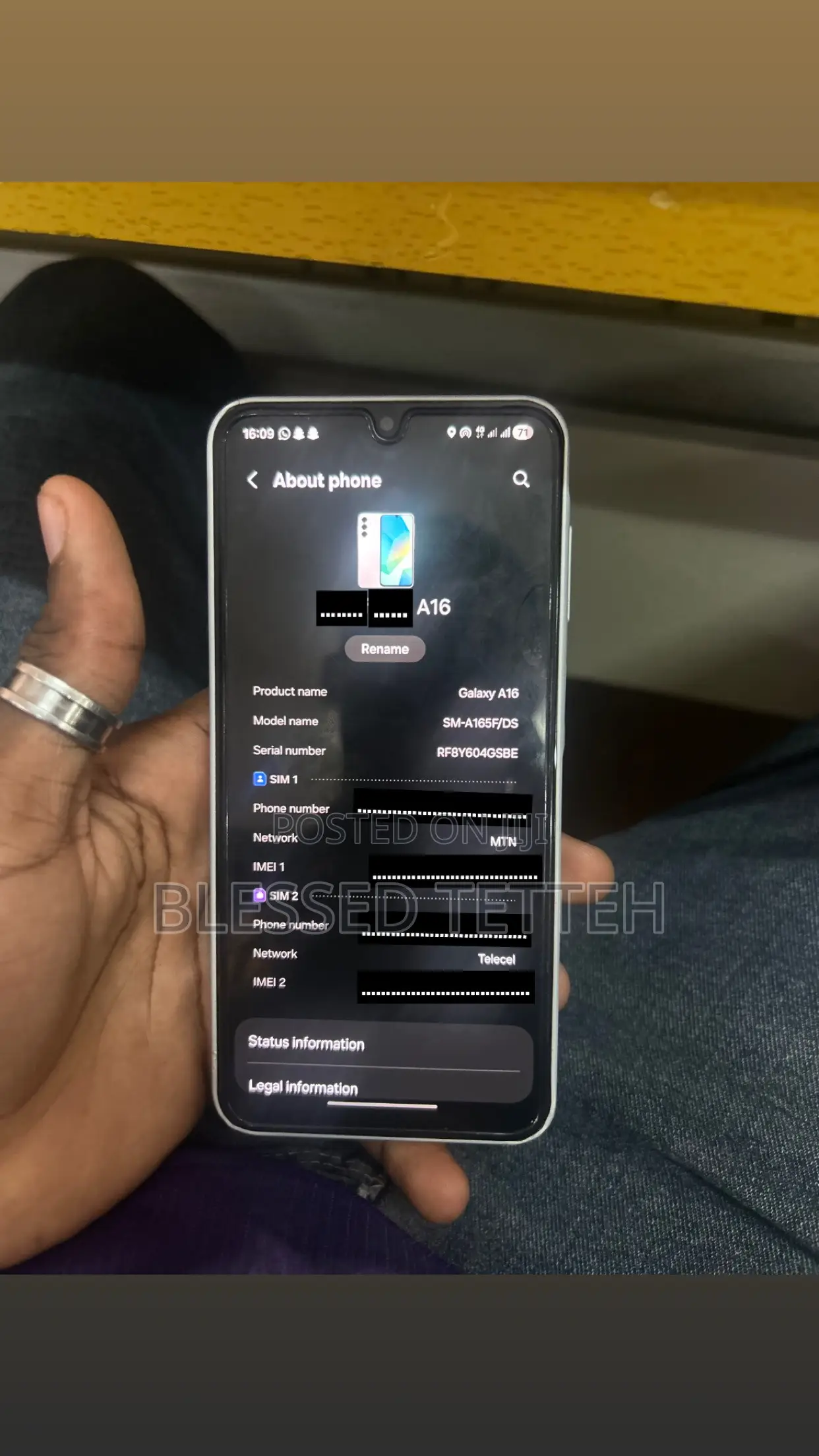 Samsung Galaxy A16 128 GB Gray