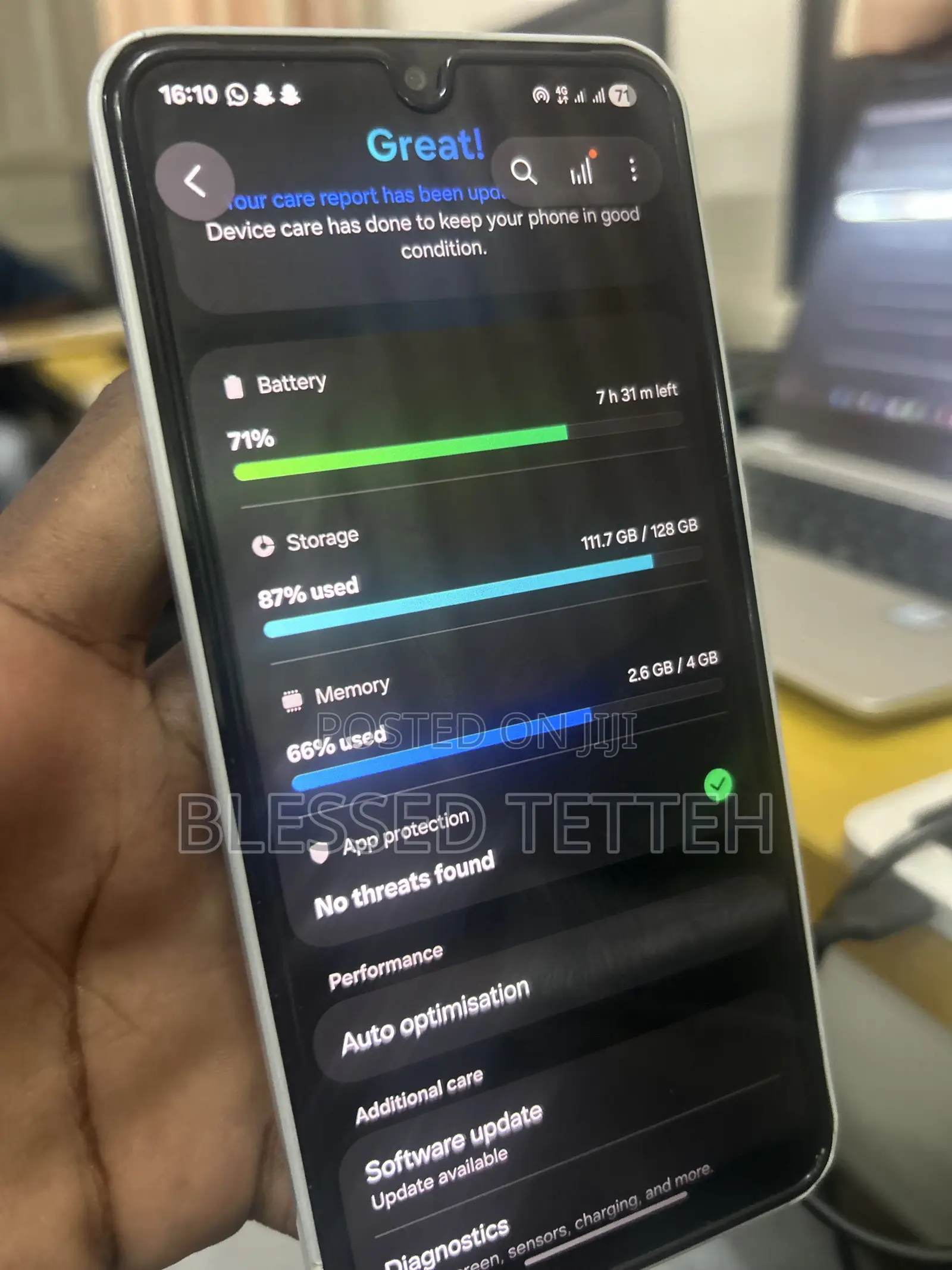 Samsung Galaxy A16 128 GB Gray