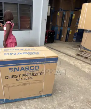 Efficient Nasco Single Door Chest Freezer(Black)400L