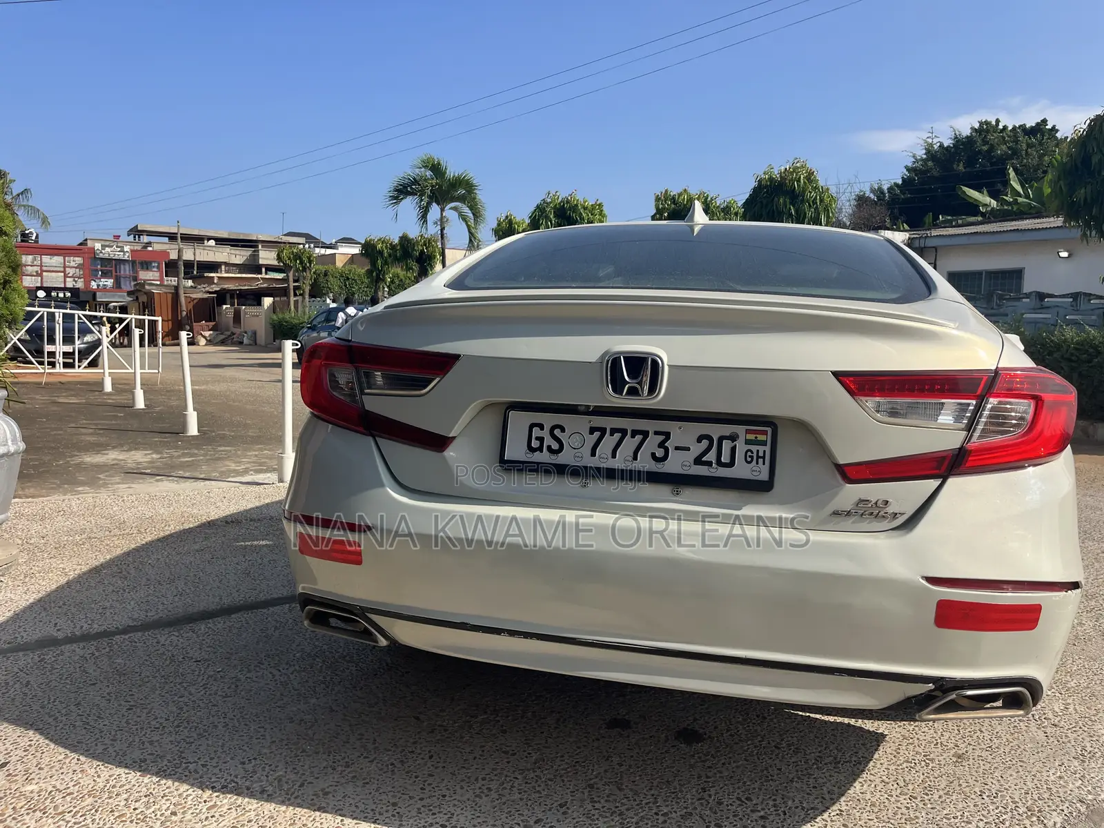Honda Accord Sport 2018 Beige