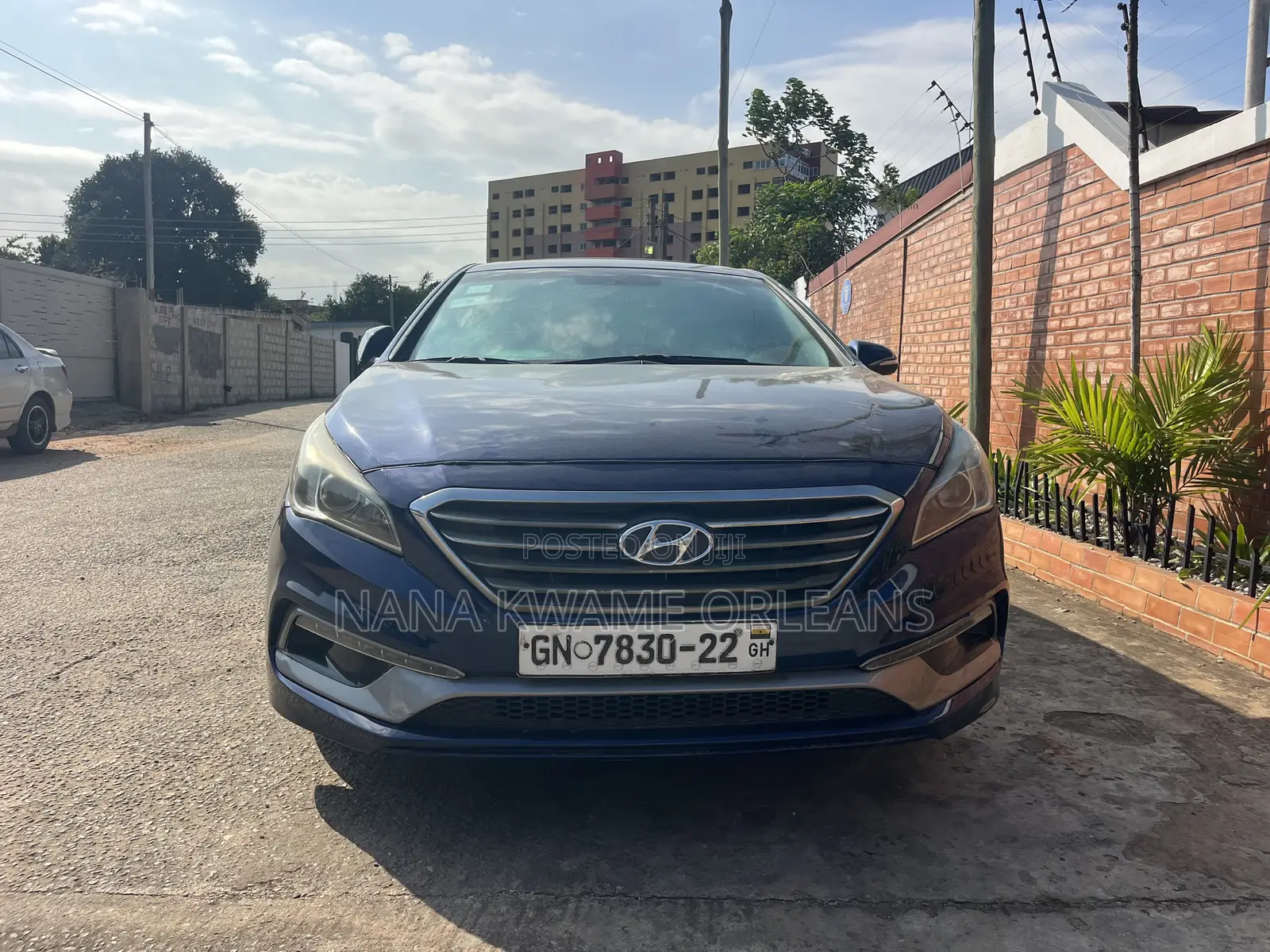 Hyundai Sonata Limited 2.0T Seban (2.0L 4cyl 6A) 2016 Blue