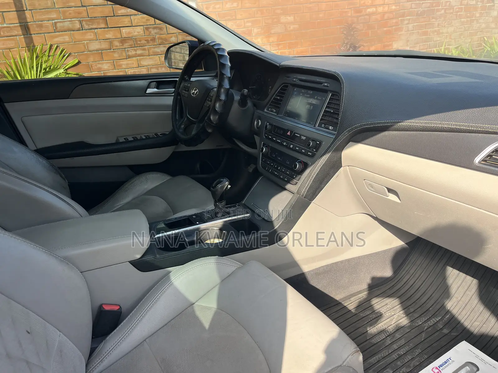 Hyundai Sonata Limited 2.0T Seban (2.0L 4cyl 6A) 2016 Blue