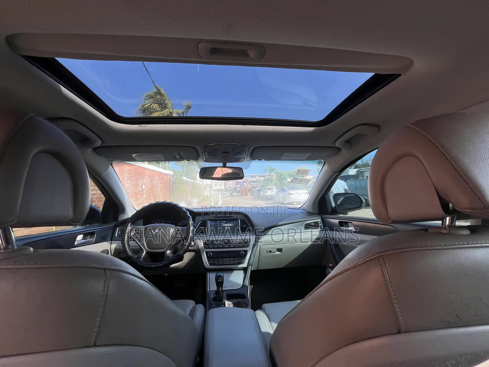 Hyundai Sonata Limited 2.0T Seban (2.0L 4cyl 6A) 2016 Blue
