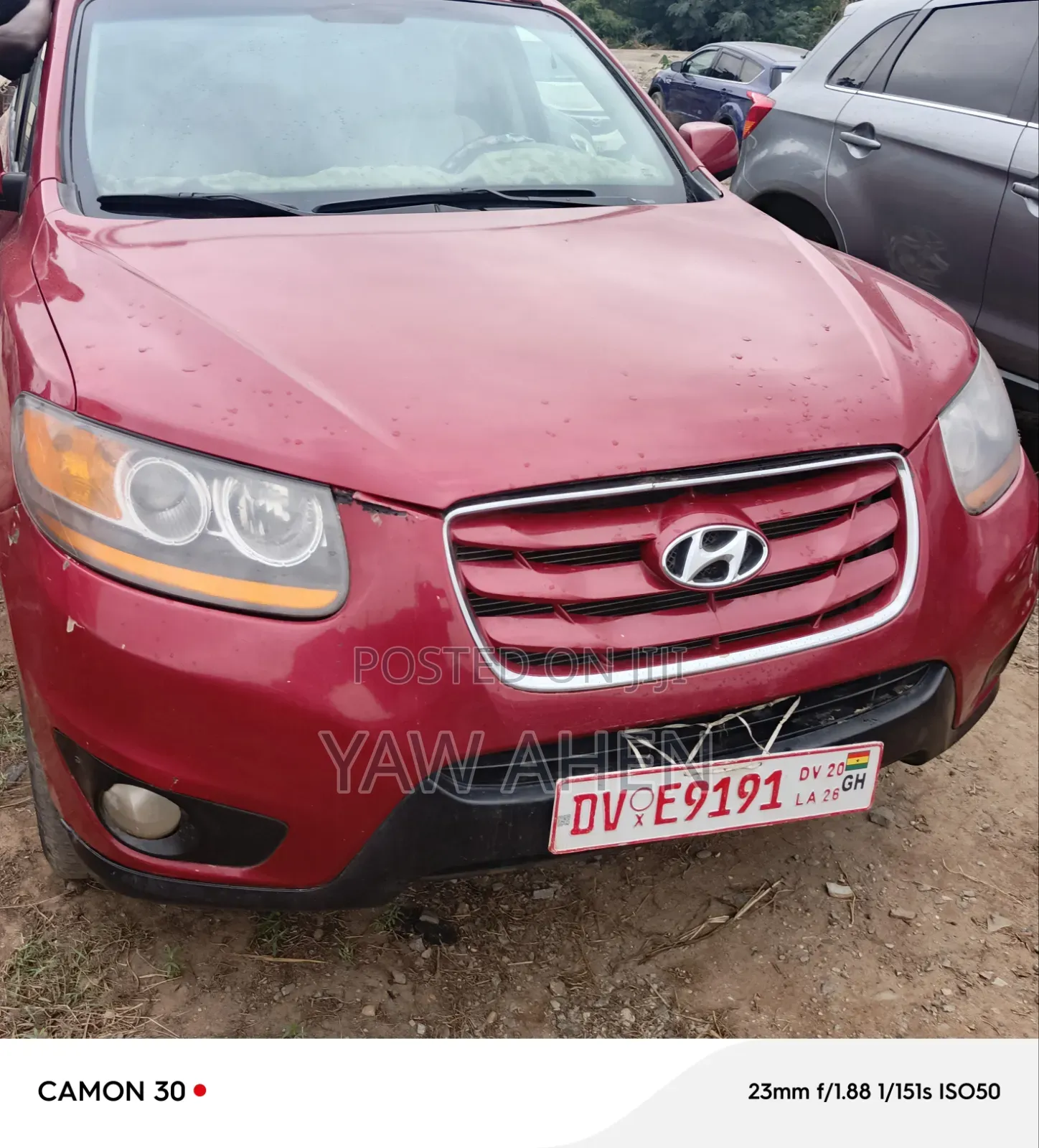 Hyundai Santa Fe 2018 Red