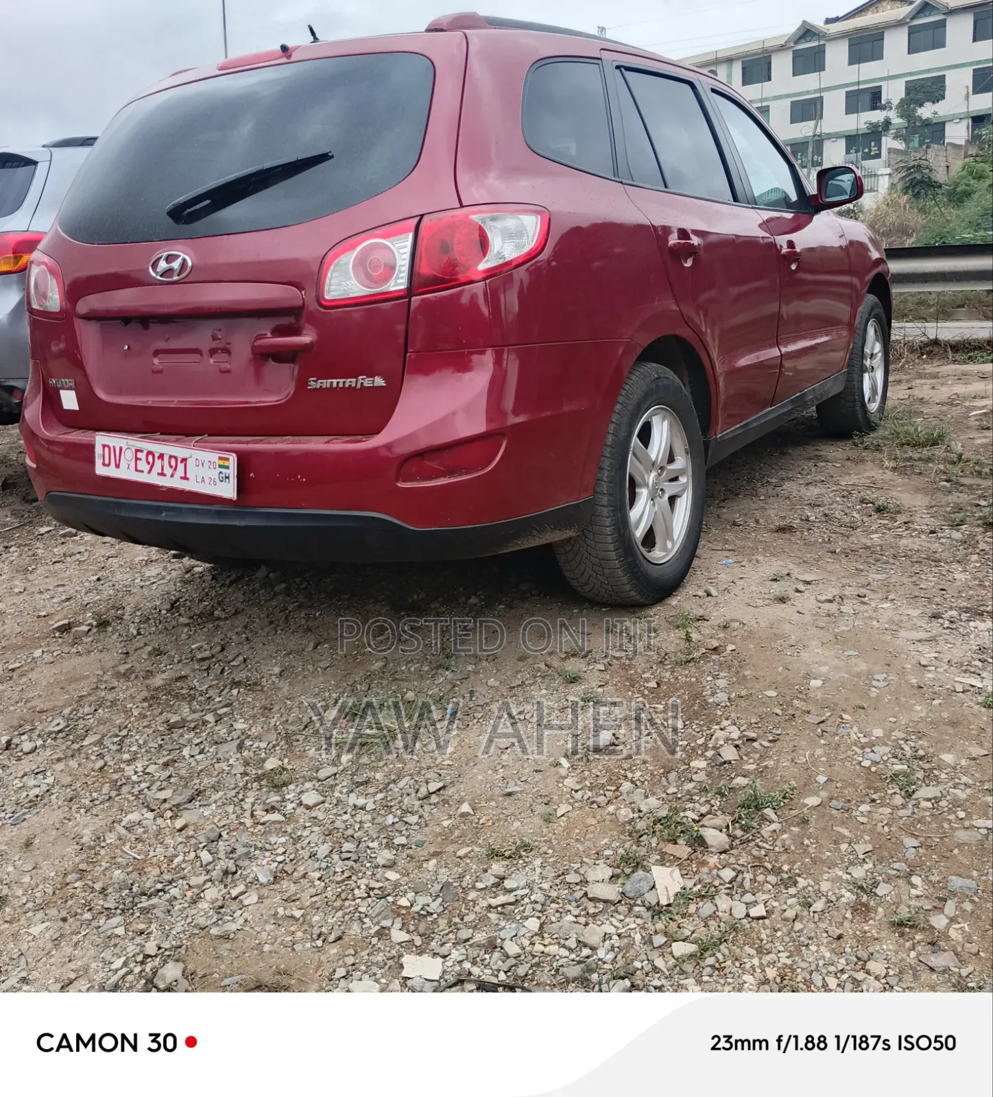 Hyundai Santa Fe 2018 Red