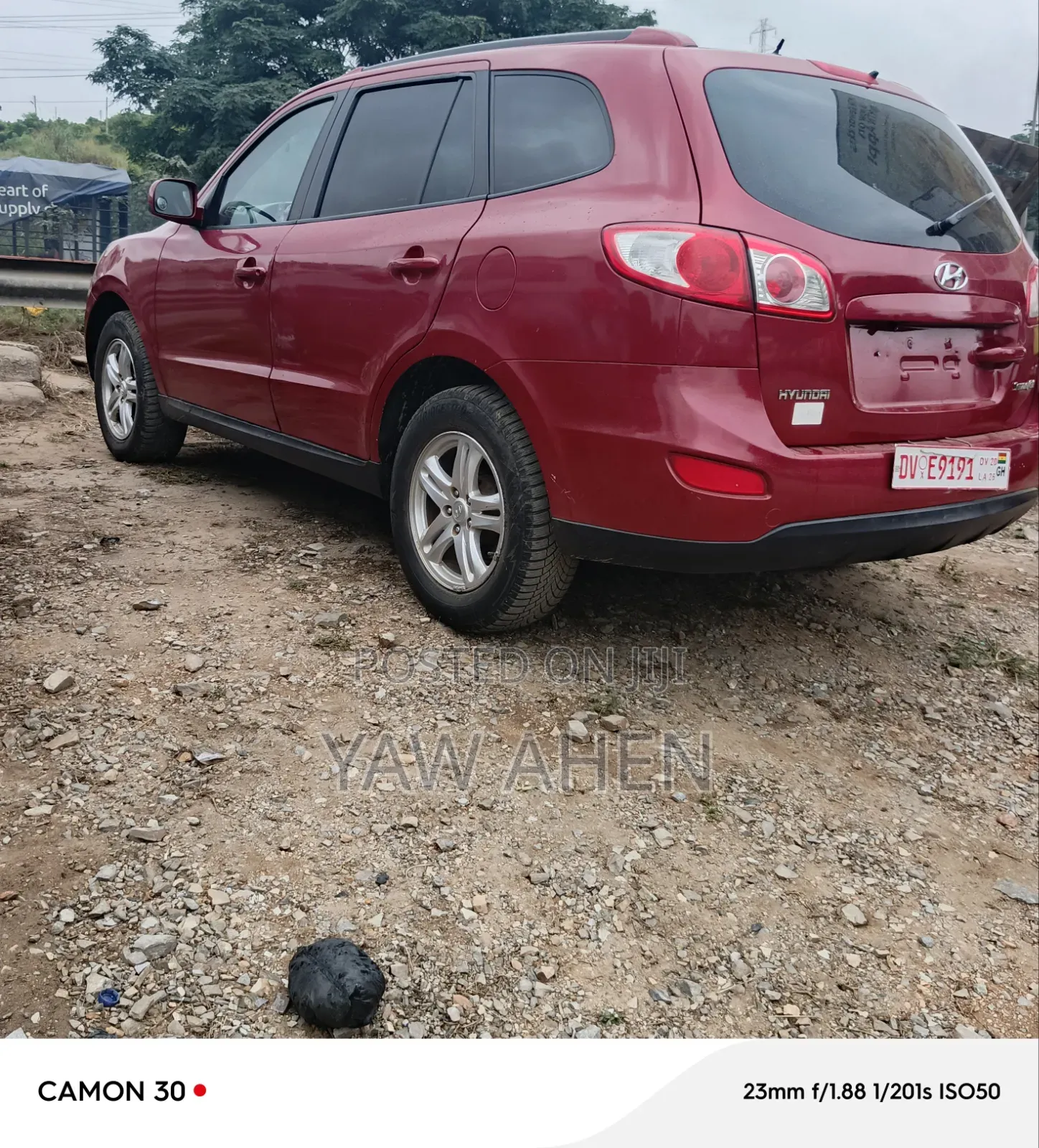 Hyundai Santa Fe 2018 Red