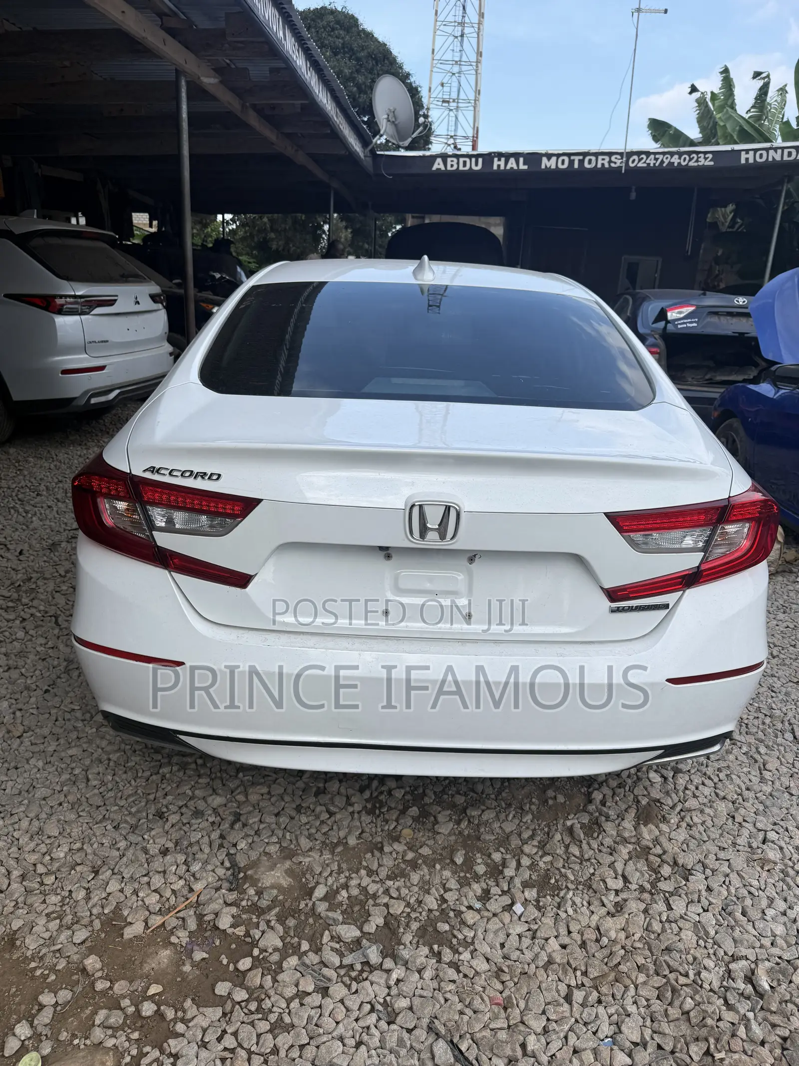Honda Accord Touring 2018 White