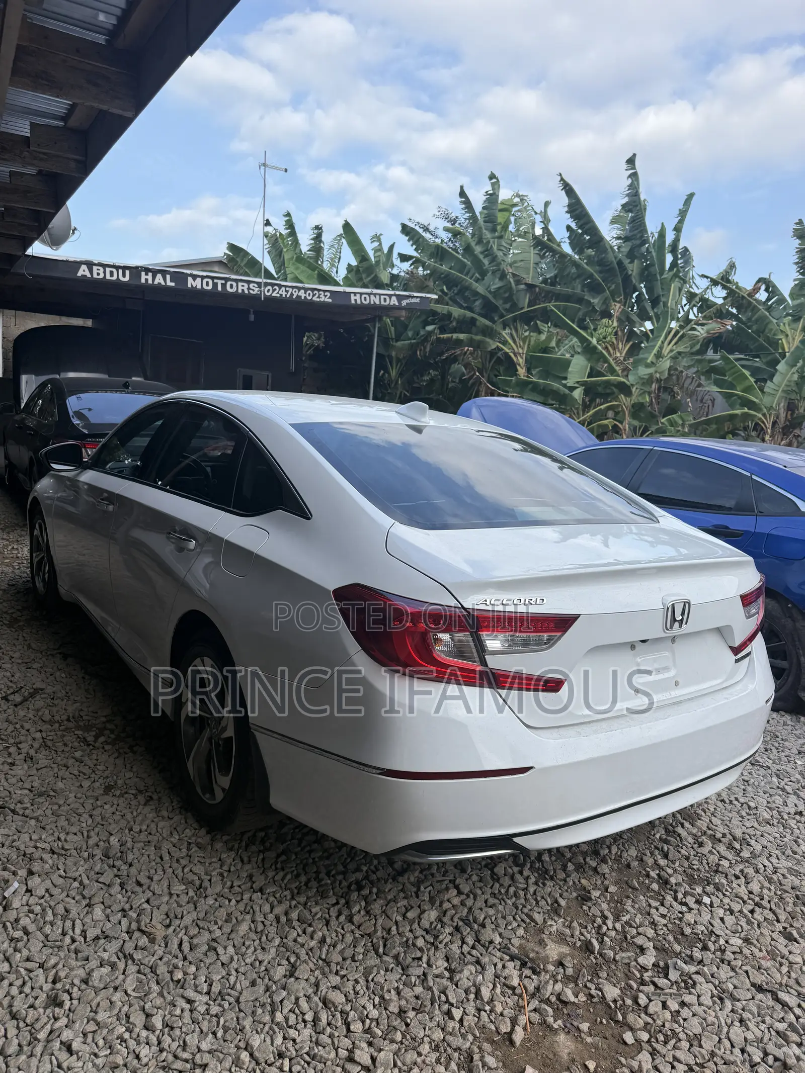 Honda Accord Touring 2018 White
