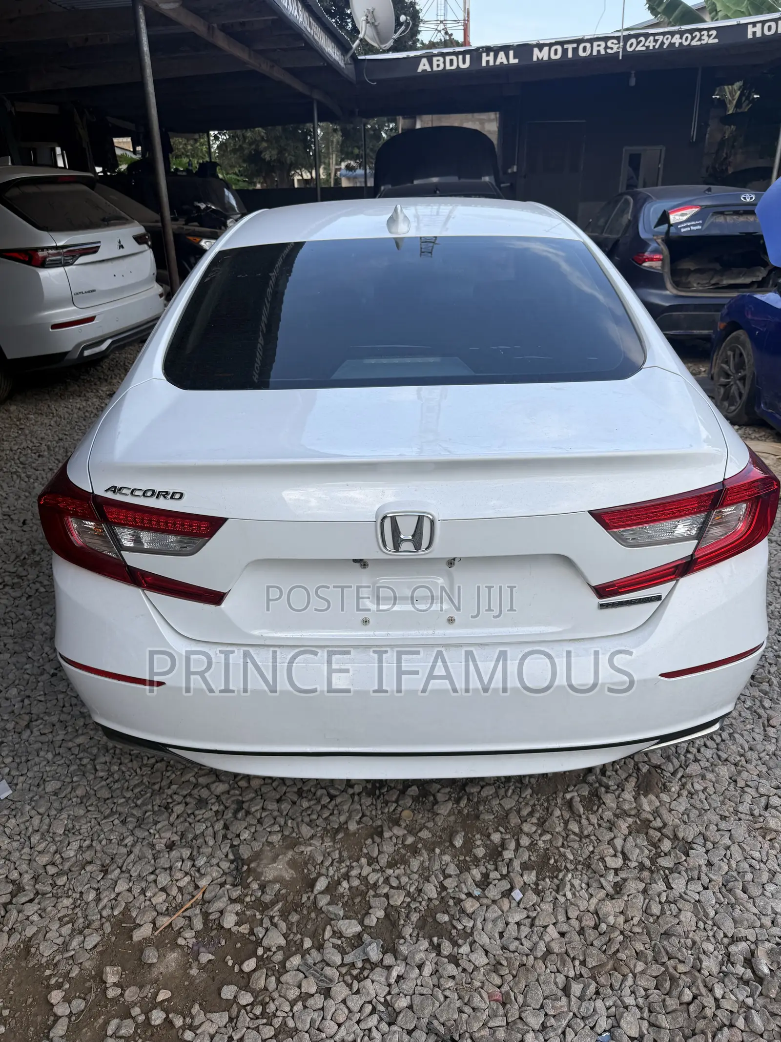 Honda Accord Touring 2018 White