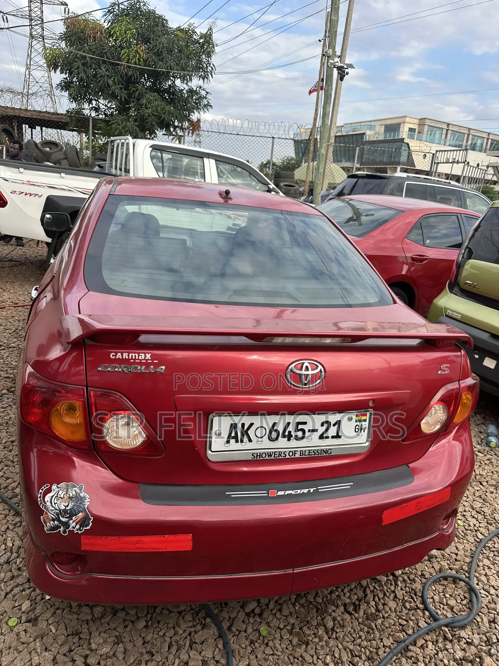 Toyota Corolla S 4dr Sedan (1.8L 4cyl 4A) 2010 Red