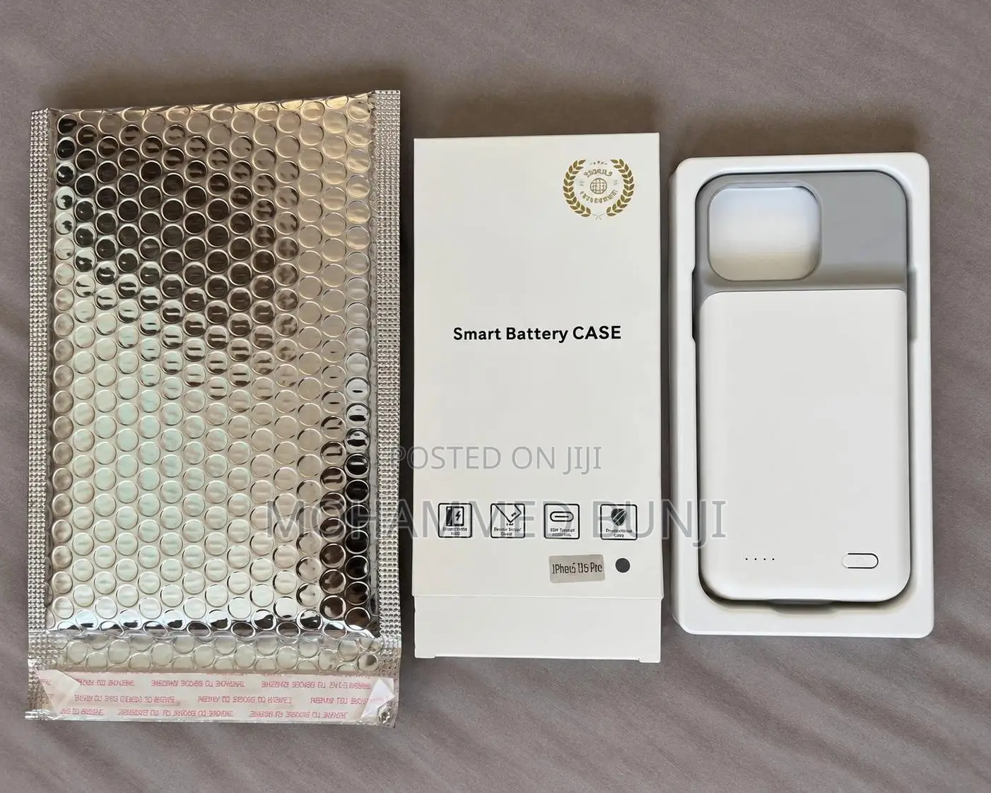 Powerbank for iPhone 12-17 PM (Phone Case With Integrated Powerbank)