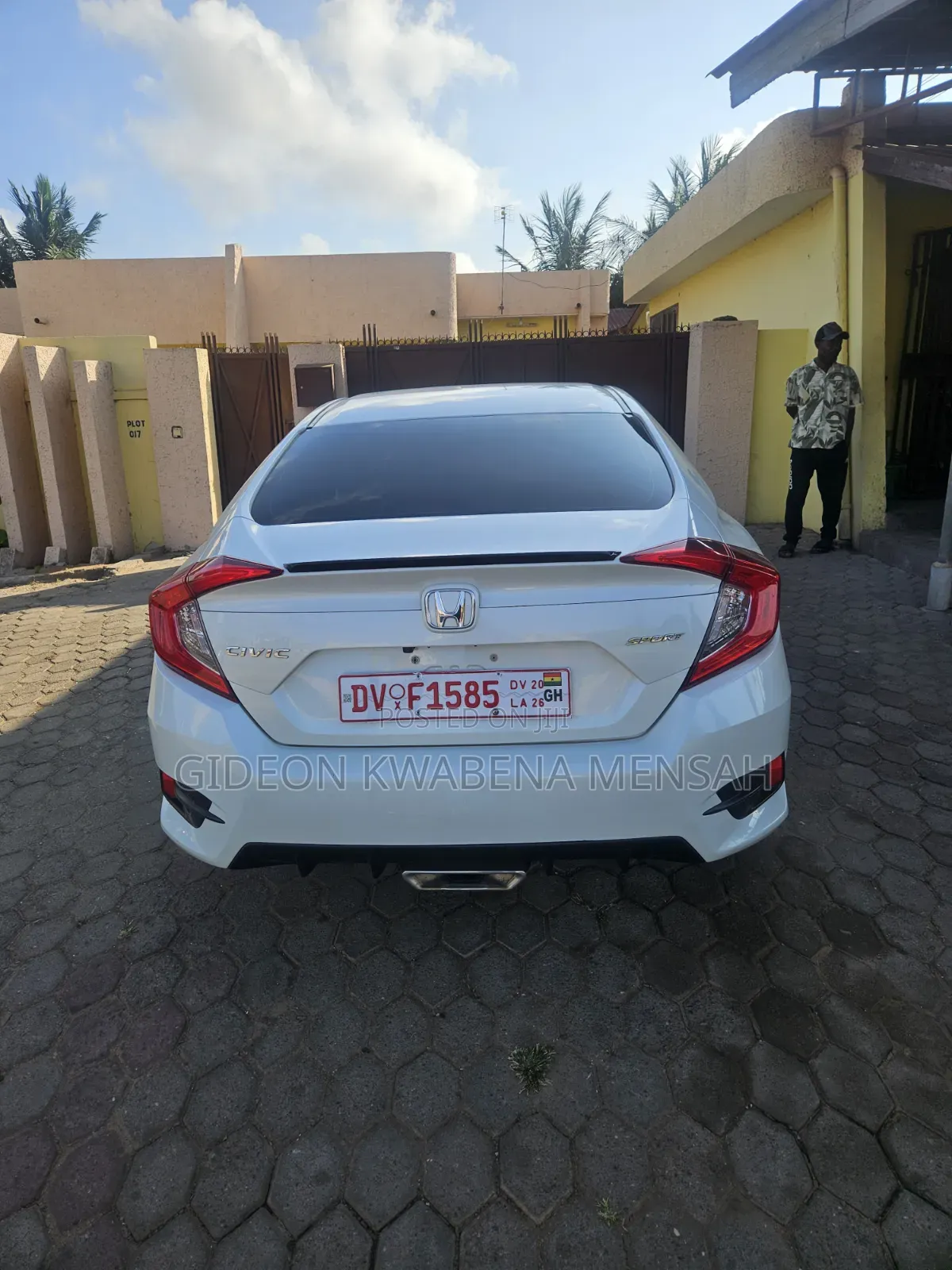 Honda Civic Sport Hatchback 2020 White