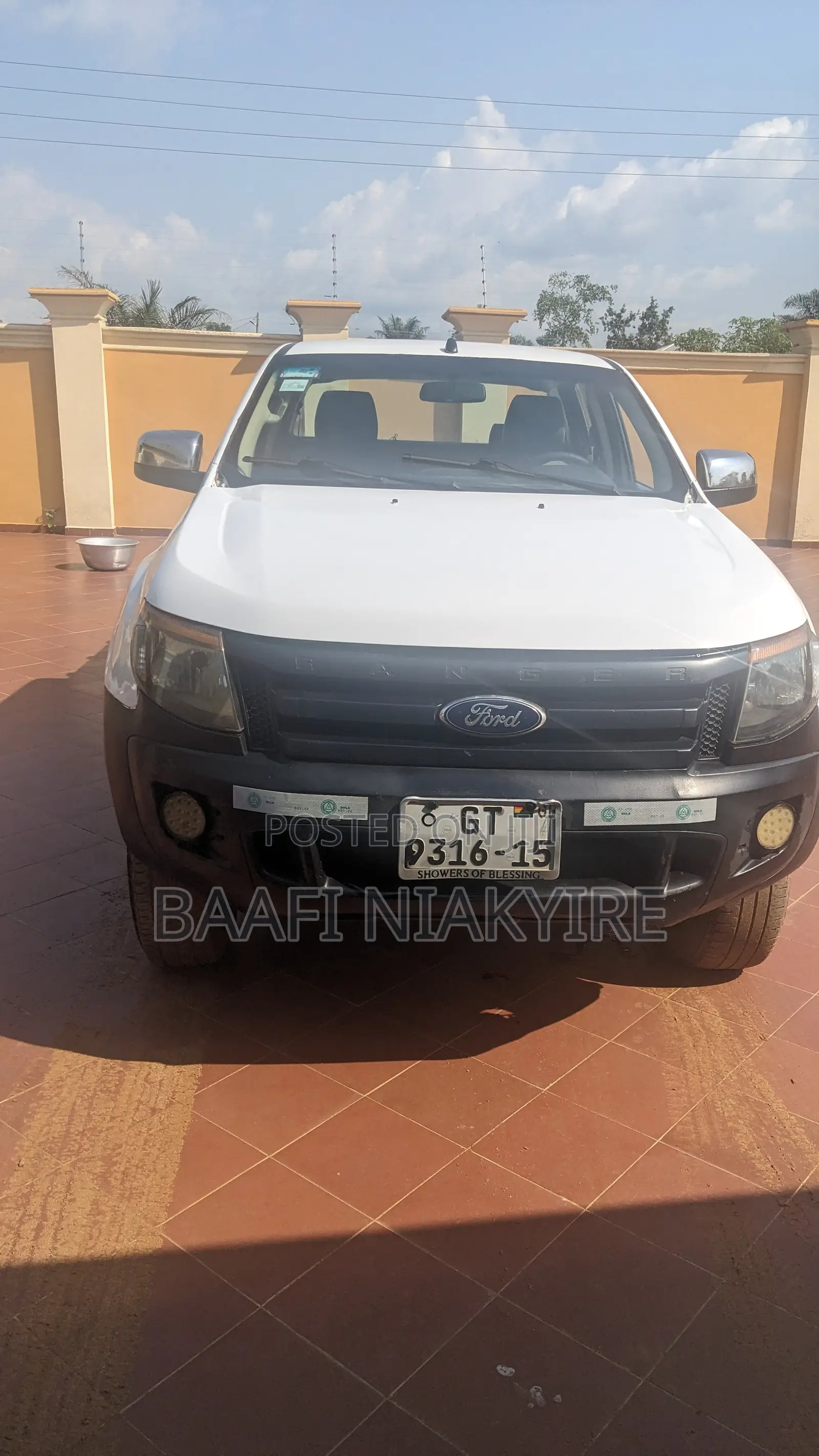 Ford Ranger Wildtrak 2013 White