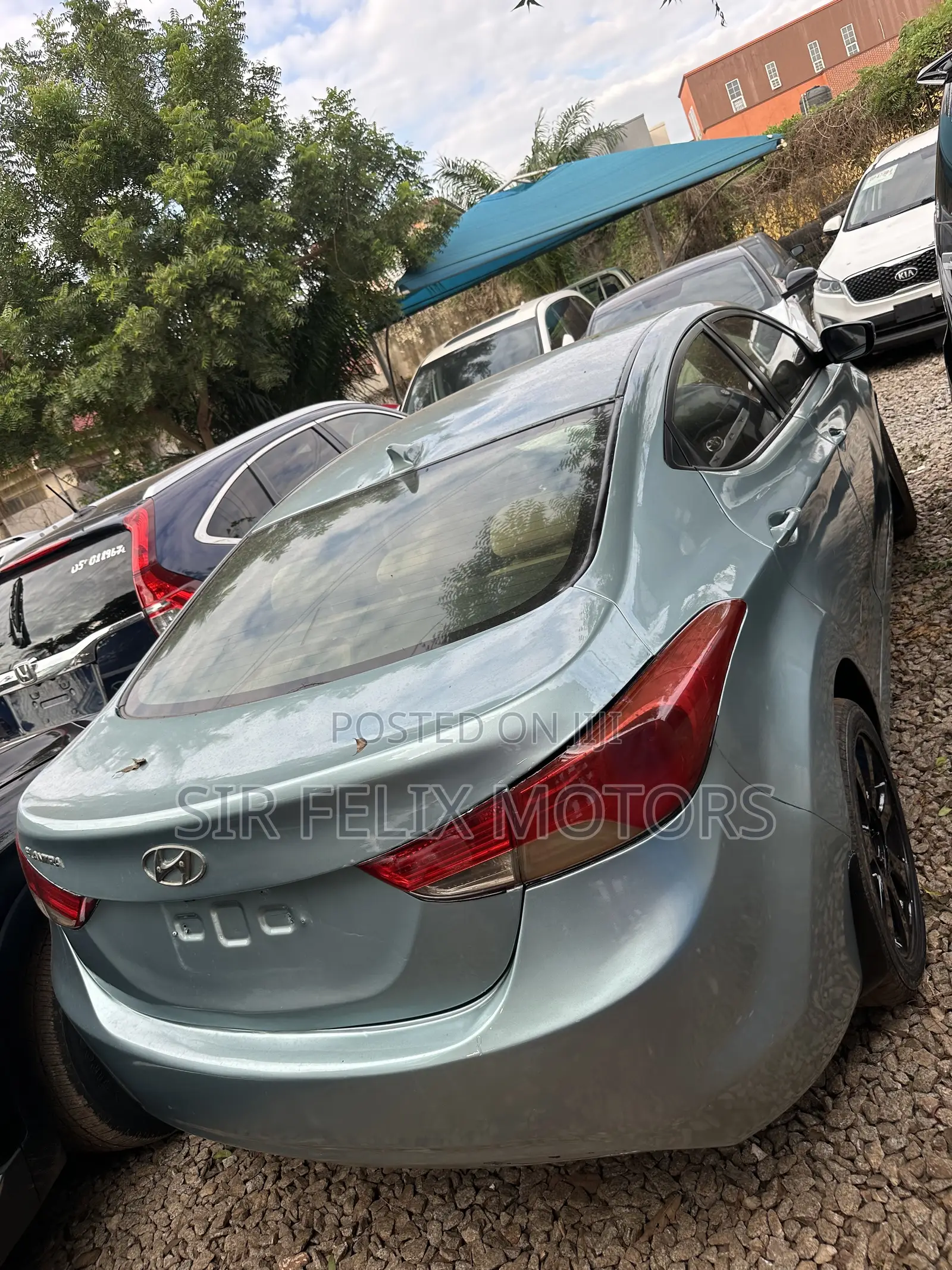 Hyundai Elantra GLS Sedan FWD (1.8L 4cyl 6A) 2013 Green