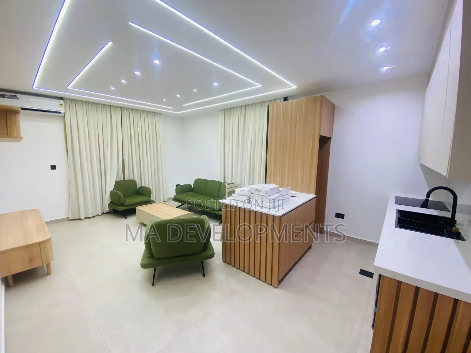 Furnished 1bdrm Apartment in Madev Realty, Dzorwulu for rent