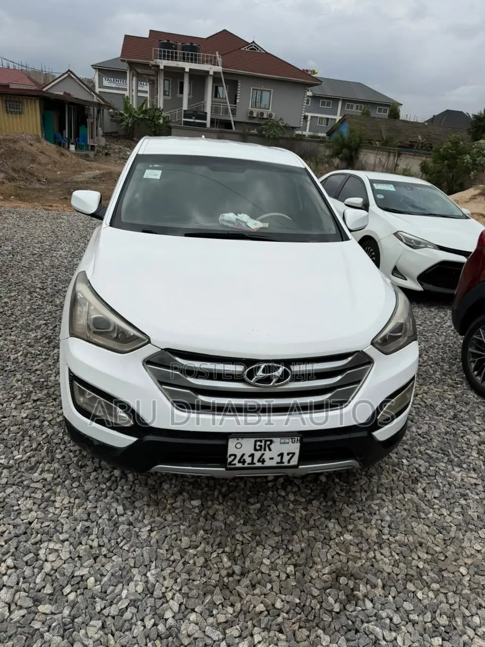 Hyundai Santa Fe 2014 White