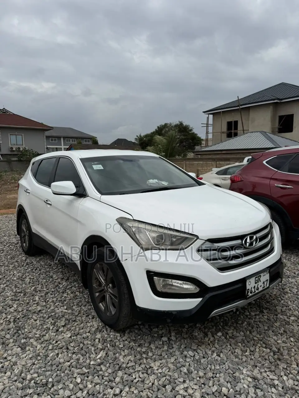 Hyundai Santa Fe 2014 White