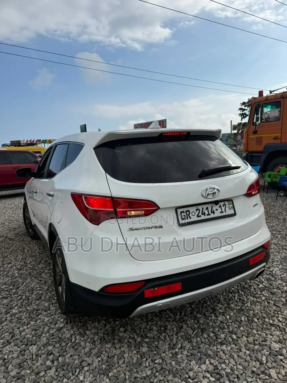 Hyundai Santa Fe 2014 White