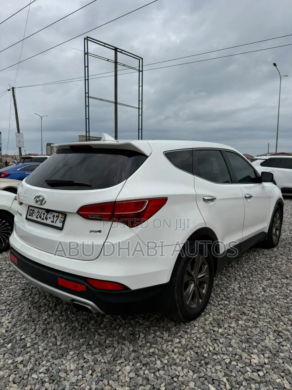 Hyundai Santa Fe 2014 White