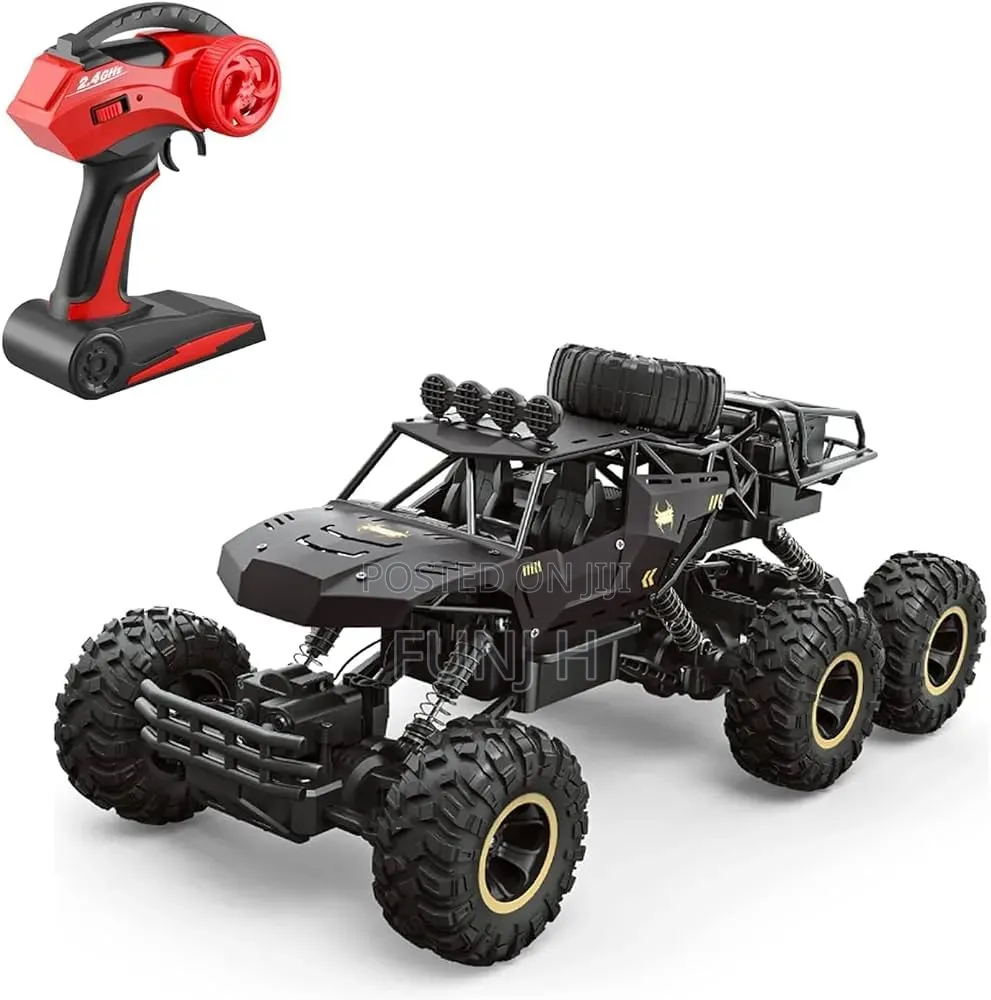 6WD High-Torque RC Rock Crawler Car (Brand New) Rechargeable