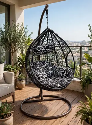 Hanging Egg Sewing Chairs