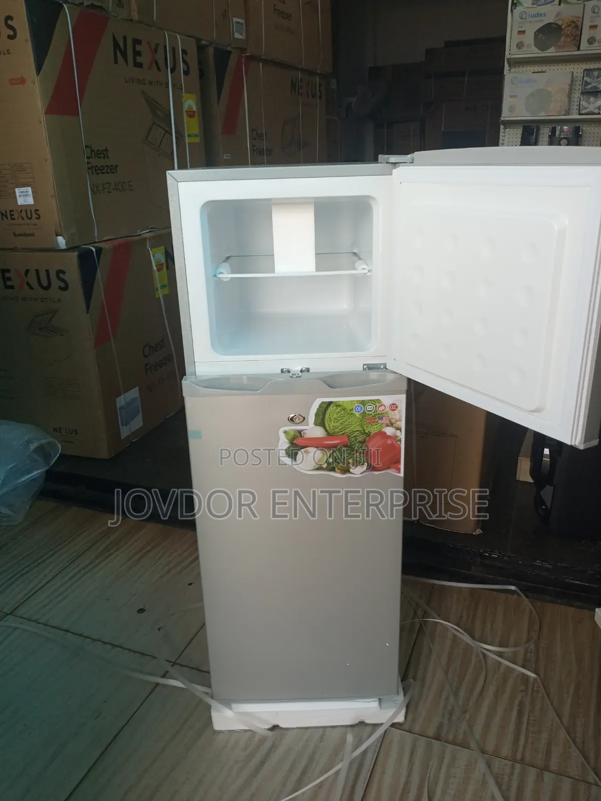 Nexus Double Door Fridge (138ltrs)