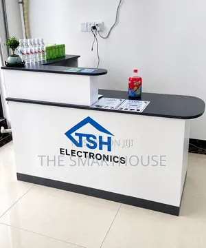 Modern Marble Reception Desk – (Table Size - 150cm)