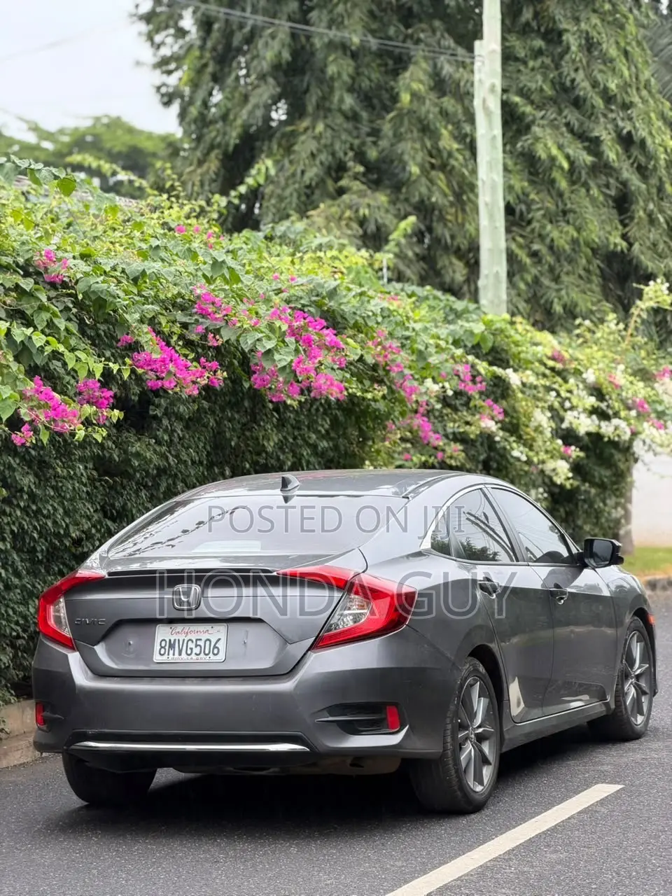 Honda Civic Touring Sedan 2019 Gray