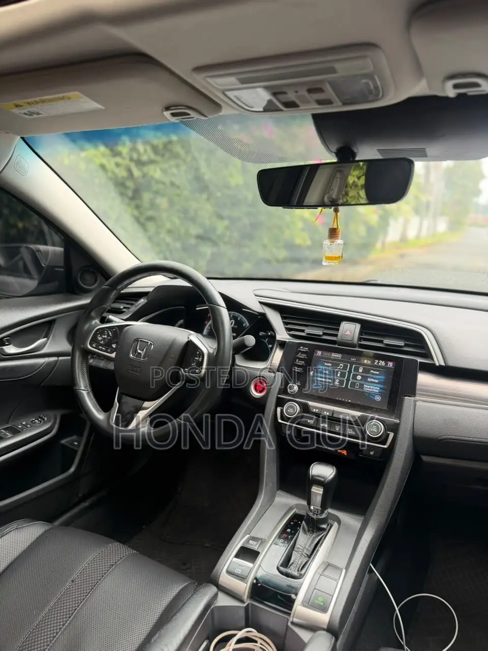 Honda Civic Touring Sedan 2019 Gray