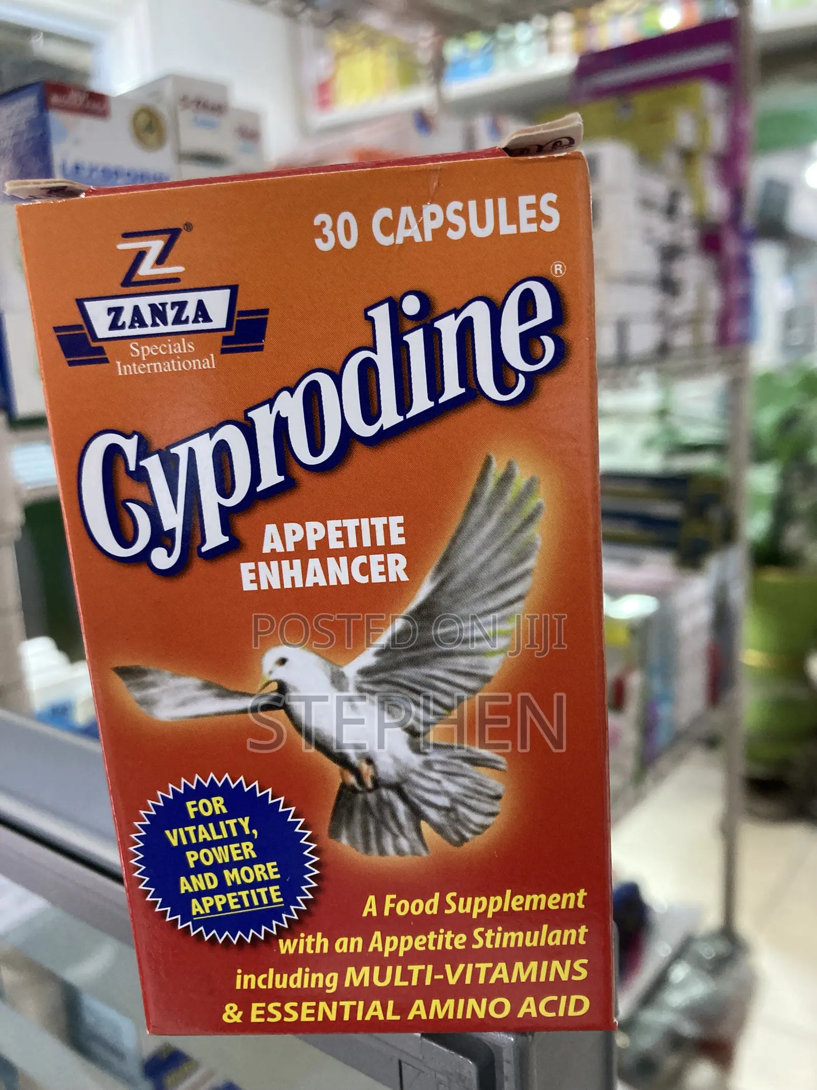 Cyprodine Caps or Syrup
