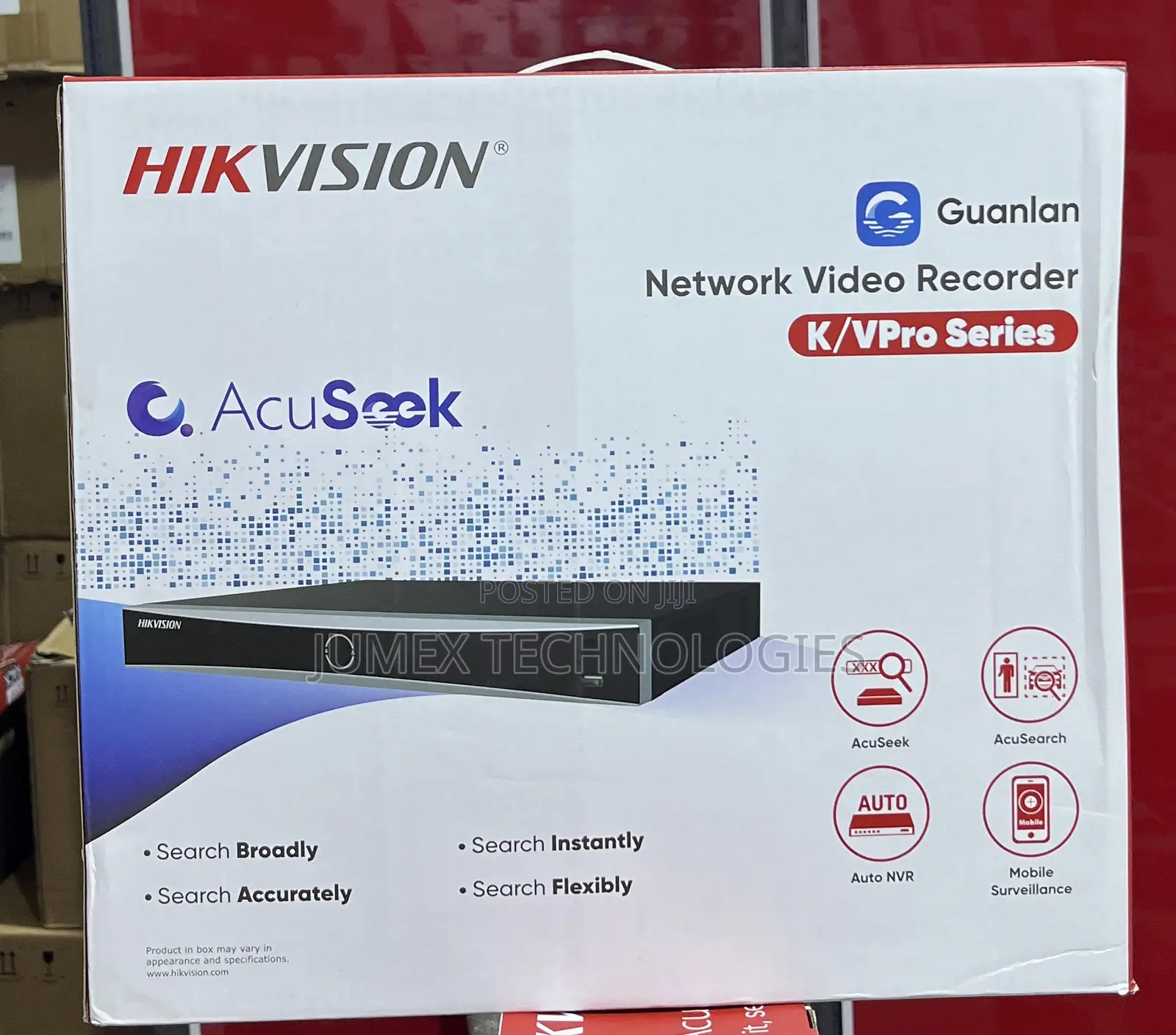 Hikvision Acuseek Poe NVR 16ch Ds-7616nxi-/16p/Vpro