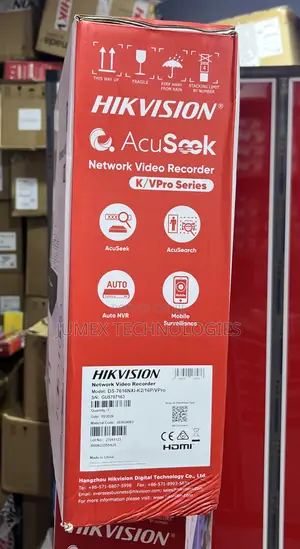 Hikvision Acuseek Poe NVR 16ch Ds-7616nxi-/16p/Vpro