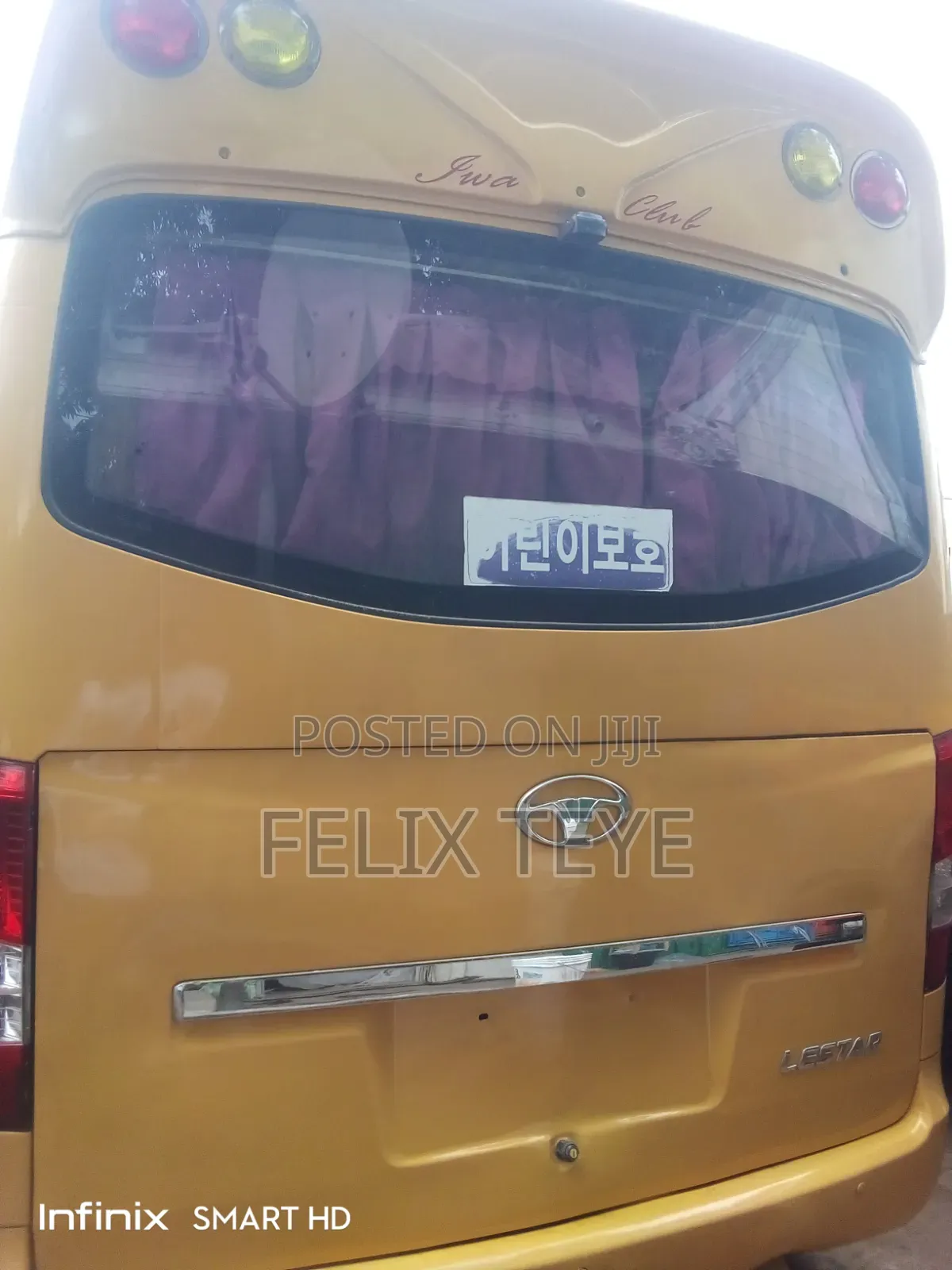 Daewoo Lestar 2015 Yellow