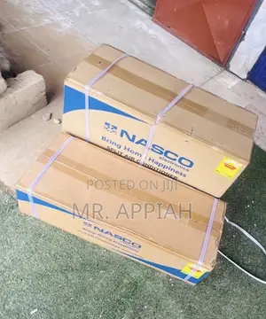 Energy Efficient Nasco 1.5hp Dual Inverter AC(White)Remote.