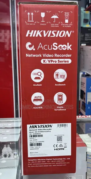 Hikvision Acuseek 16ch Non Poe NVR Ds-7616nxi-/Vpro Guanlan